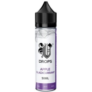 APPLE BLACKCURRANT 50ML 80/20 E LIQUID V DROPS