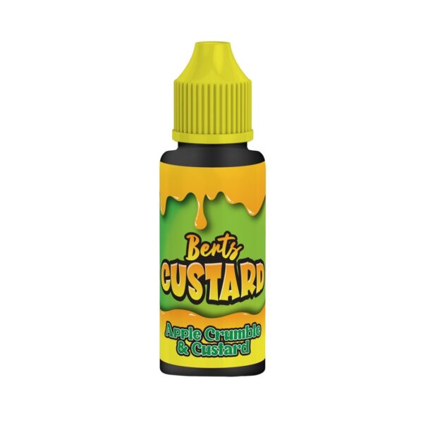 APPLE CRUMBLE & CUSTARD 100ML E LIQUID BERTS CUSTARD KINGSTON