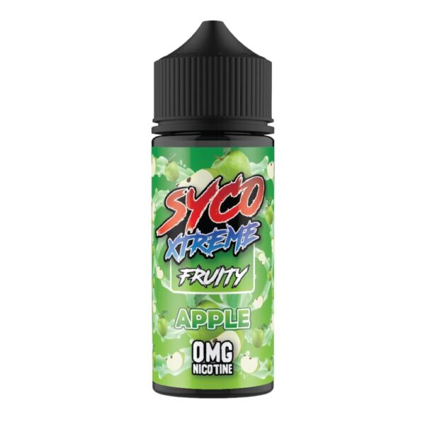 APPLE FRUITY E LIQUID 100ML SYCO XTREME