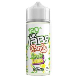 APPLE LEMO CANDY 100ML E LIQUID UK LABS