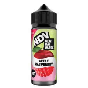 APPLE RASPBERRY 100ML E LIQUID NEW DAY VAPES (NDV)