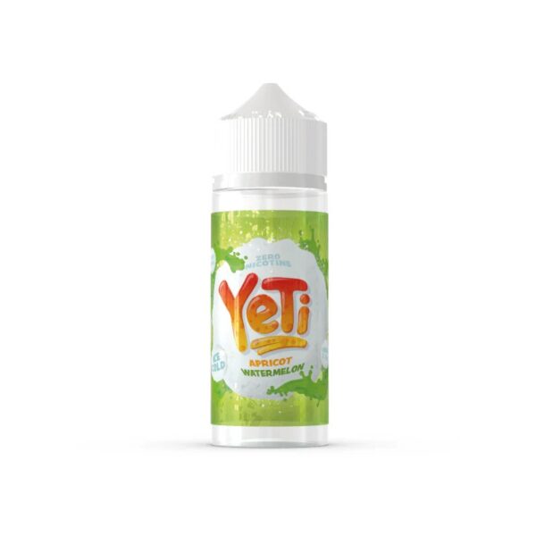 APRICOT WATERMELON ICE COLD 100ML E LIQUID YETI