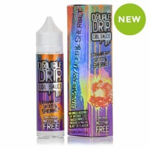 STRAWBERRY LACES SHERBET E LIQUID 50ML BY DOUBLE DRIP