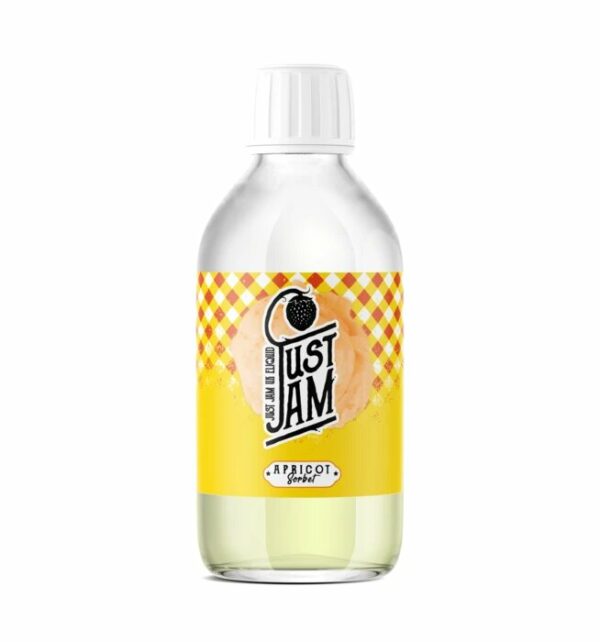 APRICOT SORBET 200ML E-LIQUID BY JUST JAM