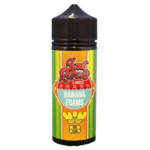BANANA FOAMS 100ML E LIQUID SWEET RETREATS