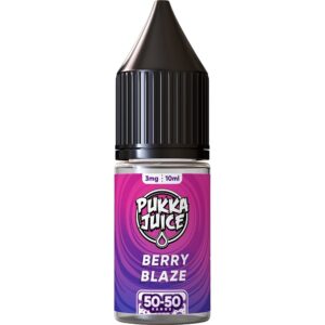 BERRY BLAZE 10 X 10ML E LIQUID 50/50 PUKKA JUICE