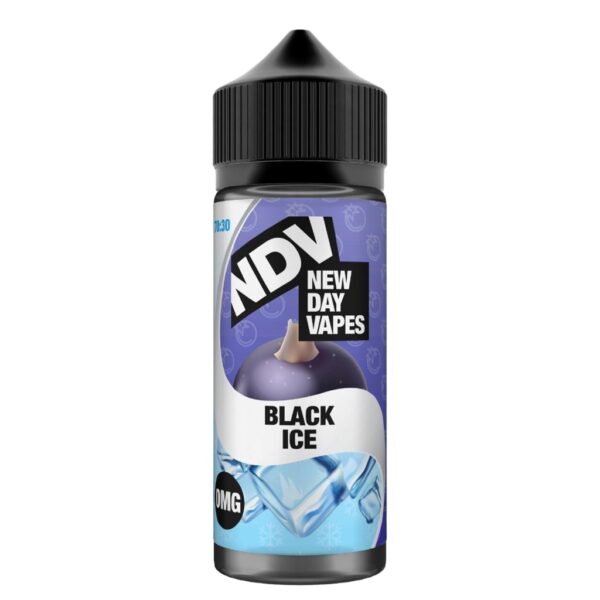 BLACK ICE 100ML E LIQUID NEW DAY VAPES (NDV)