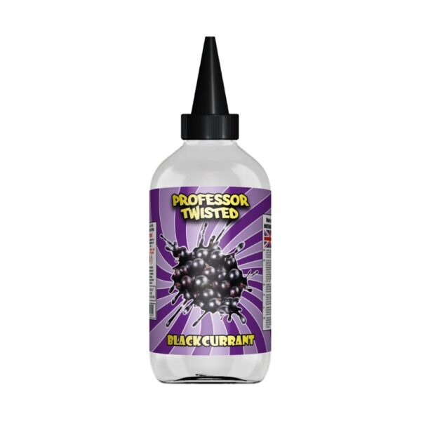 BLACKCURRANT 200ML E LIQUID PROFESSOR TWISTED EXP