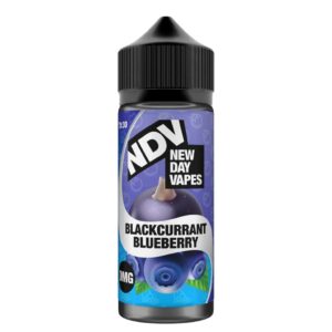 BLACKCURRANT BLUEBERRY 100ML E LIQUID NEW DAY VAPES (NDV)