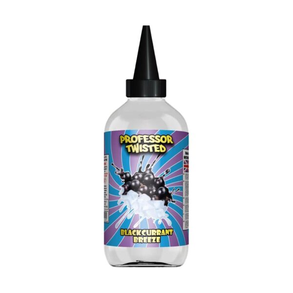 BLACKCURRANT BREEZE 200ML E LIQUID PROFESSOR TWISTED EXP