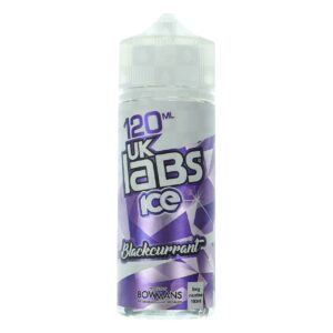 BLACKCURRANT ICE 100ML E LIQUID BY UK LABS