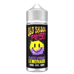 BLACKCURRANT LEMONADE 100ML E LIQUID OLD SKOOL PARTY EXP