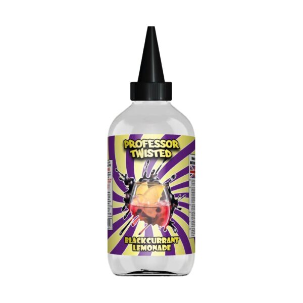 BLACKCURRANT LEMONADE 200ML E LIQUID PROFESSOR TWISTED EXP