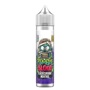 BLACKCURRANT MENTHOL 50ML E LIQUID ZOMBIE BLOOD