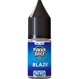 BLAZE 10 X 10ML E LIQUID 50/50 PUKKA JUICE
