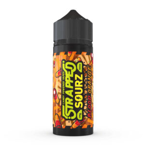 BLOOD ORANGE SOURZ 100ML E LIQUID BY STRAPPED