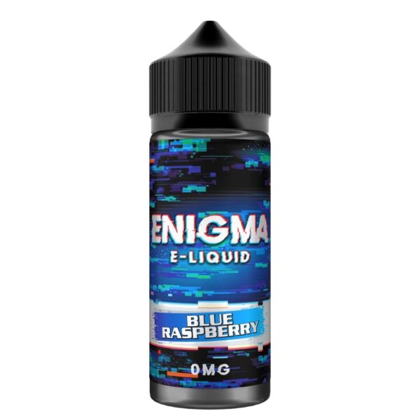 BLUE RASPBERRY 100ML E LIQUID ENIGMA EXP