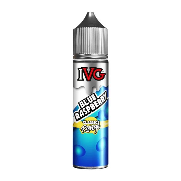BLUE RASPBERRY CLASSICS RANGE 50ML E-LIQUID BY IVG