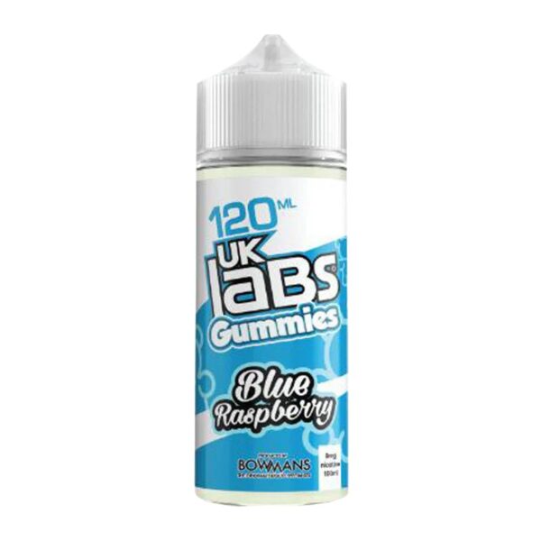 BLUE RASPBERRY GUMMIES 100ML E LIQUID BY UK LABS