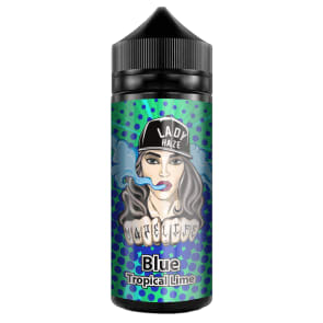 BLUE TROPICAL LIME 100ML E LIQUID LADY HAZE