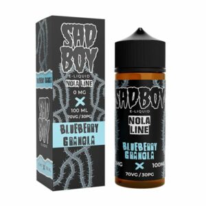 BLUEBERRY GRANOLA NOLA LINE 100ML E LIQUID SADBOY