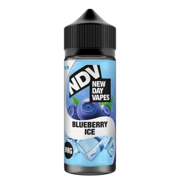BLUEBERRY ICE 100ML E LIQUID NEW DAY VAPES (NDV)
