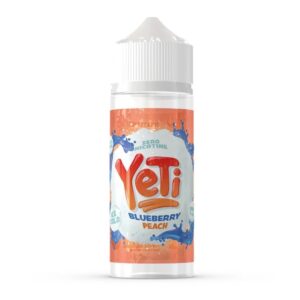BLUEBERRY PEACH ICE COLD 100ML E LIQUID YETI
