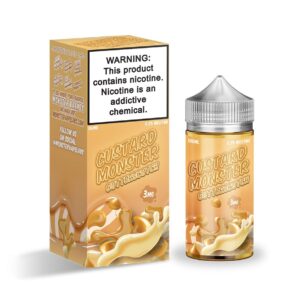 BUTTERSCOTCH 100ML E LIQUID CUSTARD MONSTER