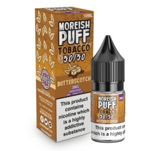 BUTTERSCOTCH (TOBACCO) 10ML E LIQUID MOREISH PUFF