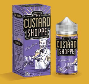 BLACKBERRY E-LIQUID 100ML THE CUSTARD SHOPPE