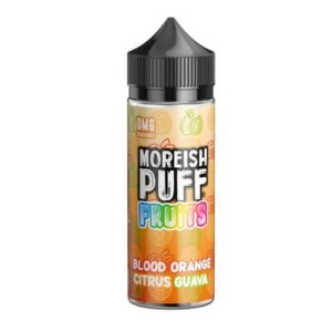 BLOOD ORANGE & CITRUS GUAVA FRUITS 100ML E LIQUID BY MOREISH PUFF