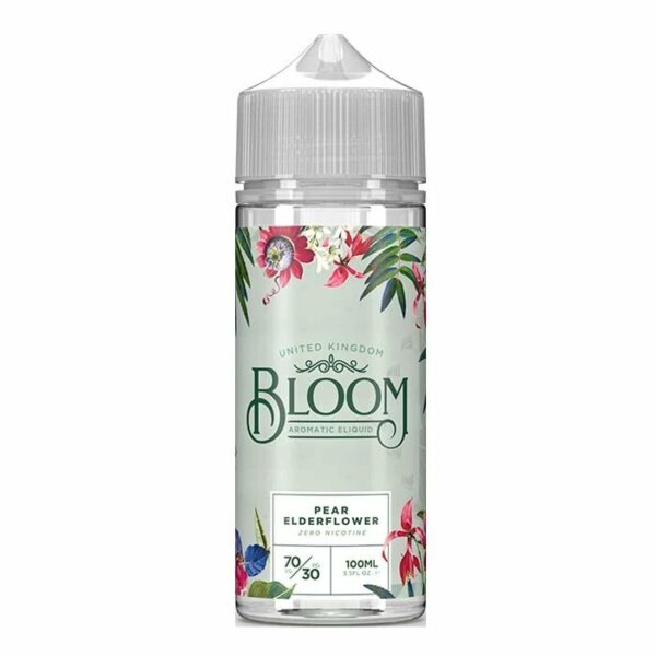 PEAR ELDERFLOWER E LIQUID 100ML BY BLOOM