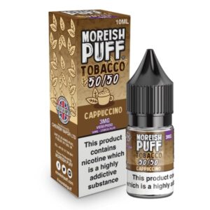 CAPPUCCINO (TOBACCO) 10ML E LIQUID MOREISH PUFF
