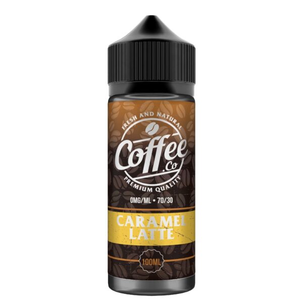 CARAMEL LATTE 100ML E LIQUID COFFEE CO