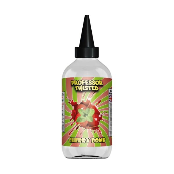 CHERRY BOMB 200ML E LIQUID PROFESSOR TWISTED EXP
