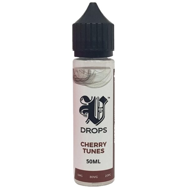 CHERRY TUNES 50ML 80/20 E LIQUID V DROPS