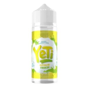 CITRUS FREEZE ICE COLD 100ML E LIQUID BY YETI
