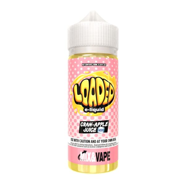 CRAN-APPLE ICED 100ML E LIQUID LOADED