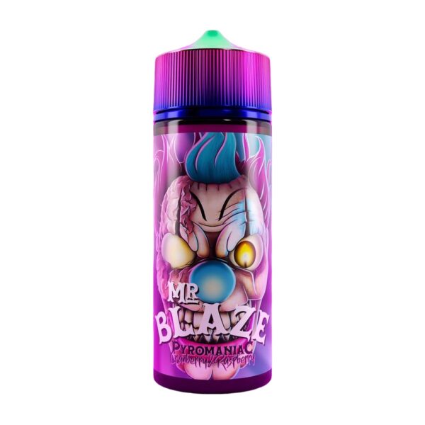 CRANBERRY & RASPBERRY (PYROMANIAC) 100ML E LIQUID MR BLAZE