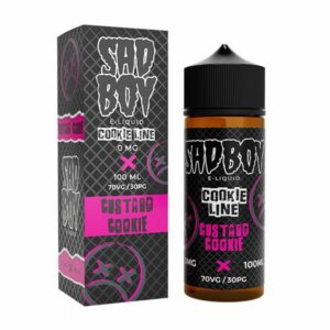 CUSTARD COOKIE LINE 100ML E LIQUID SADBOY