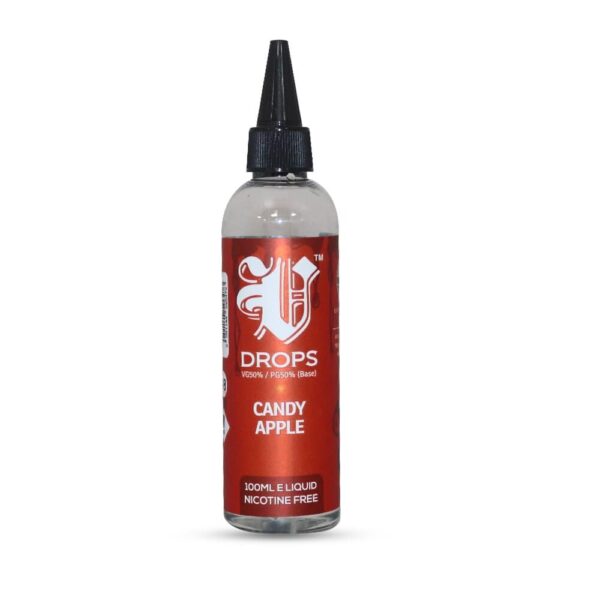 CANDY APPLE 100ML E LIQUID V DROPS