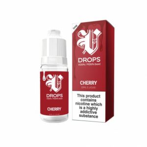 CHERRY E-LIQUID 6 X 10ML BY V DROPS