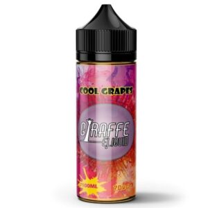 COOL GRAPES E-LIQUID 100ML BY GIRAFFE