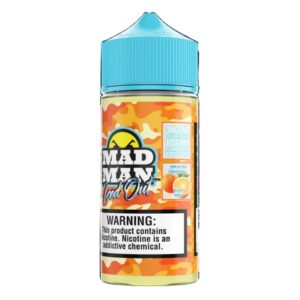CRAZY ORANGE ICED OUT E LIQUID 100ML MAD MAN EXP