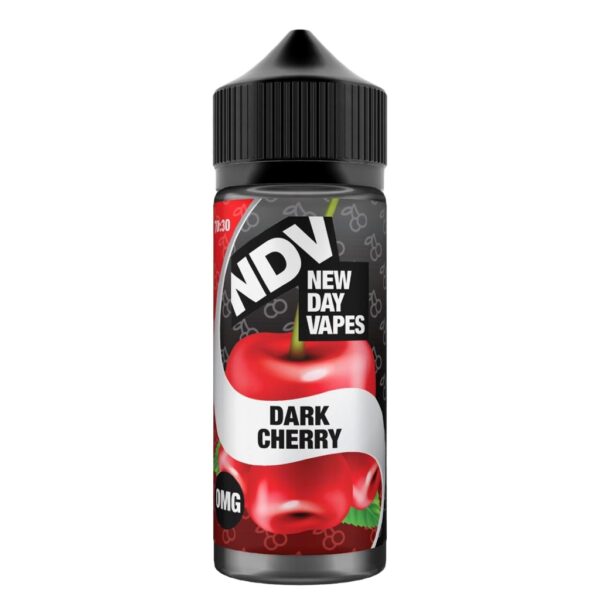 DARK CHERRY 100ML E LIQUID NEW DAY VAPES (NDV)