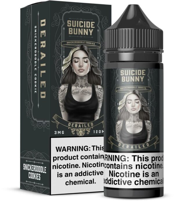 DERAILED 100ML E LIQUID SUICIDE BUNNY - Image 2