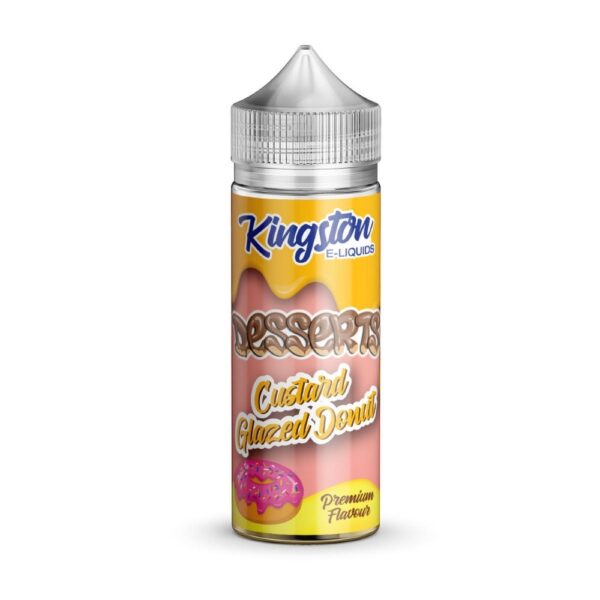 CUSTARD GLAZED DONUT DESSERTS E-LIQUID 100ML BY KINGSTON