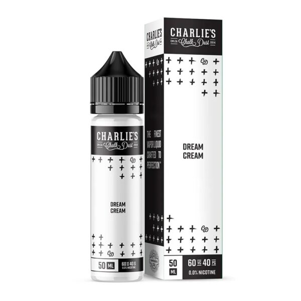 DREAM CREAM E-LIQUID 50ML BY CHARLIES CHALK DUST
