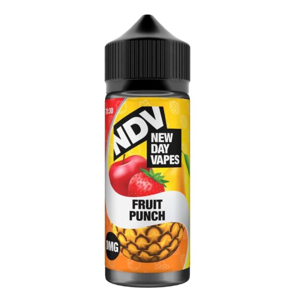 FRUIT PUNCH 100ML E LIQUID NEW DAY VAPES (NDV)