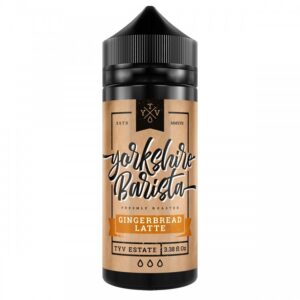 GINGERBREAD LATTE E-LIQUID 100ML YORKSHIRE BARISTA